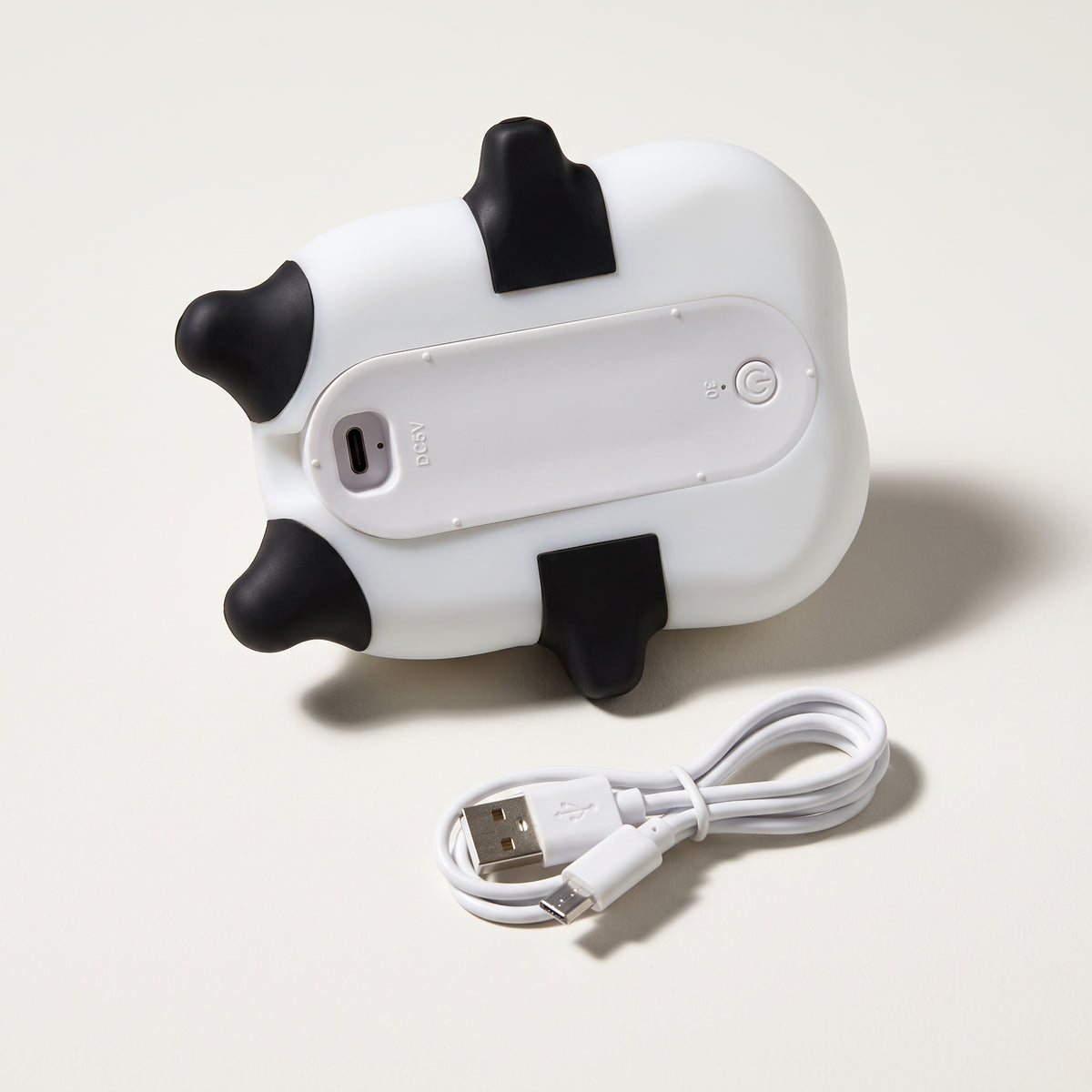 Cute Panda Silicone Night Light – USB Rechargeable, Color-Changing LED