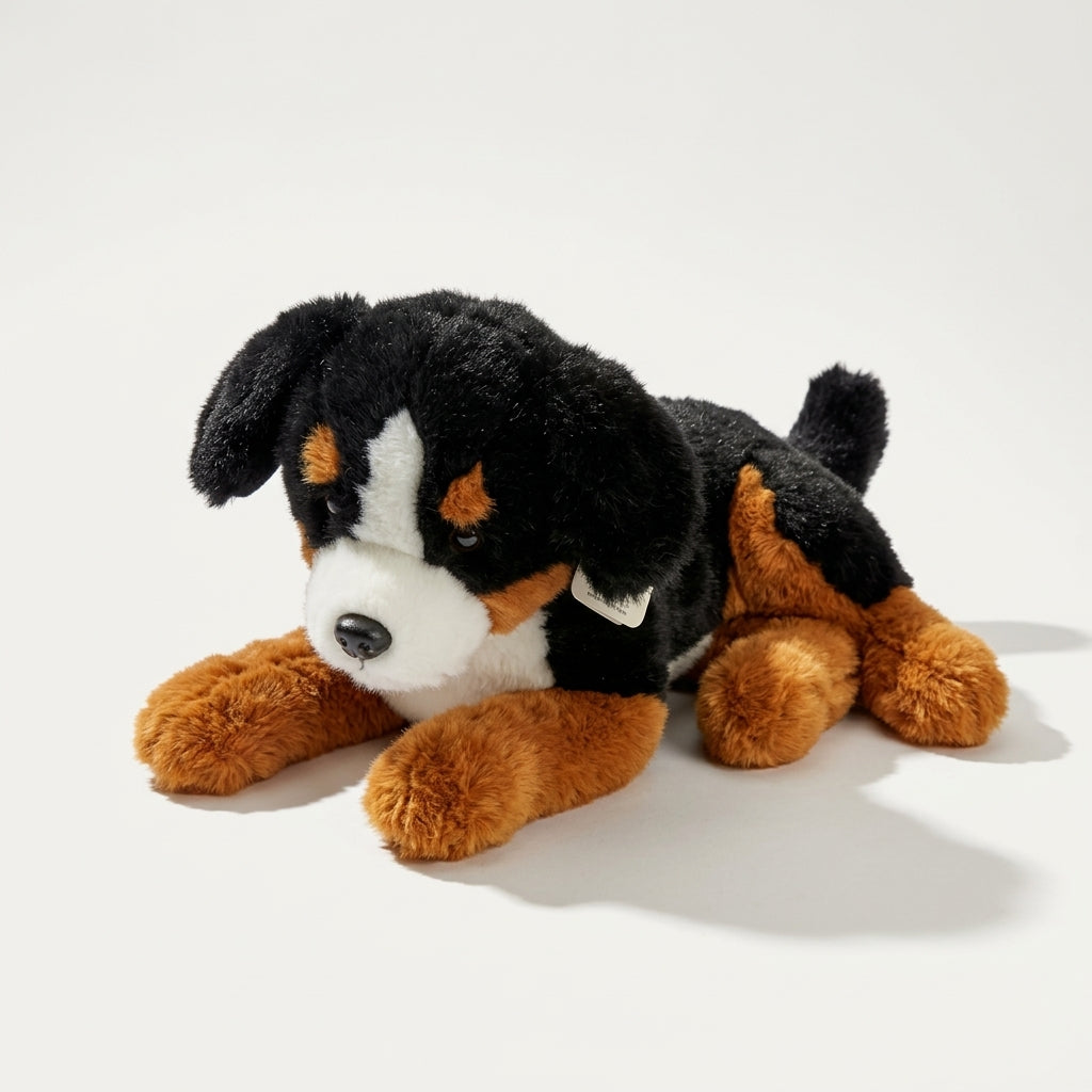 Plush Lying Puppy Toy โ Soft Cuddly Puppy with Floppy Ears ( 17 INCH )