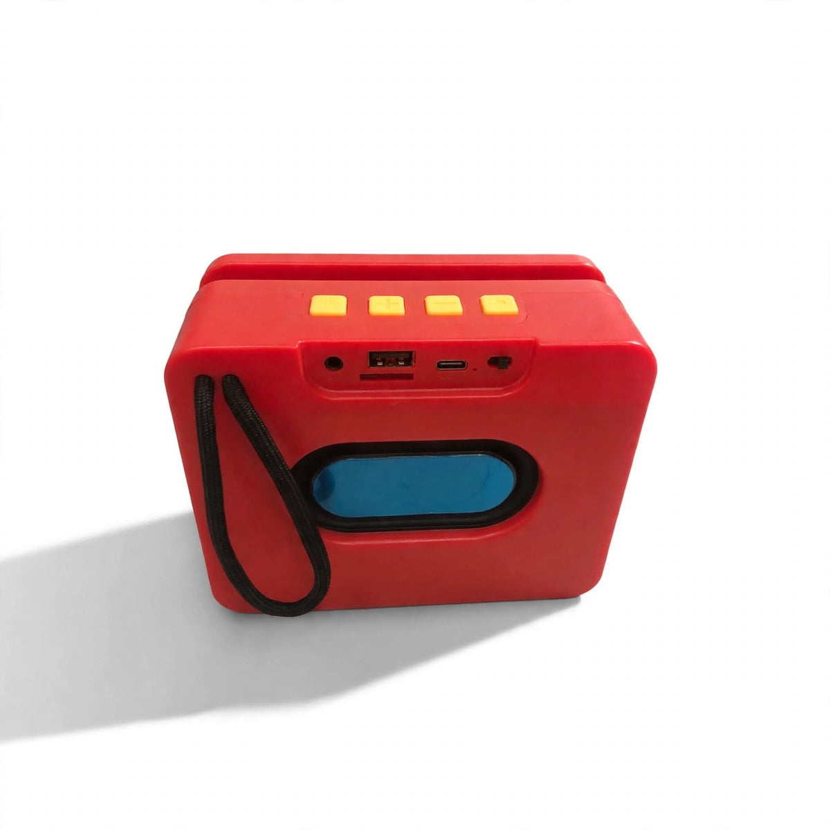 Portable Wireless Speaker with Phone Stand & RGB Light