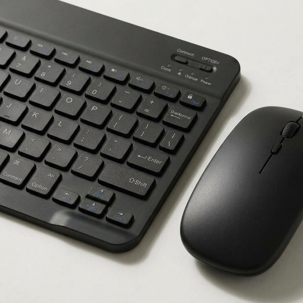 Wireless Bluetooth Keyboard & Mouse Combo – Rechargeable