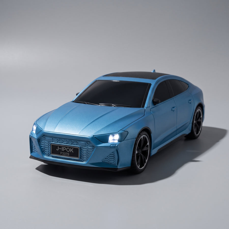Sports Car Bluetooth Speaker – Solar Charging, USB & TF Card