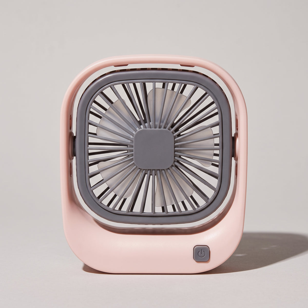 Desk Fan – 3 Gears, USB Charging, Angle Adjustment