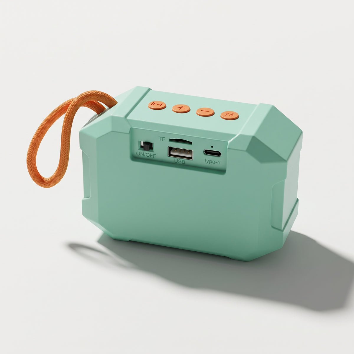 Bluetooth Speaker – Rugged Design, USB &TF Card Playback