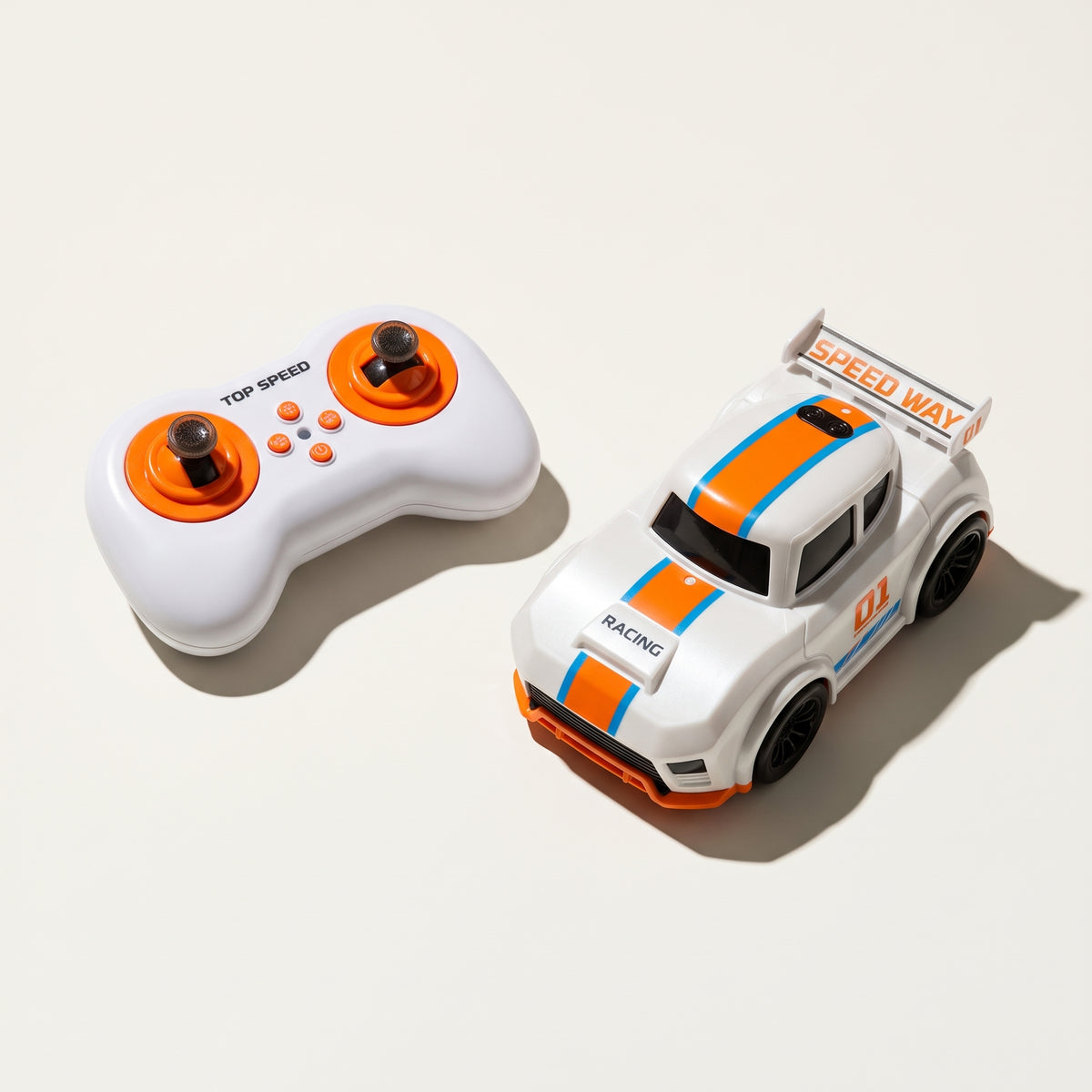 TOP SPEED RC Racing Car – Speed Way Drift Car with Follow Mode, Sensor Mode & LED Lights