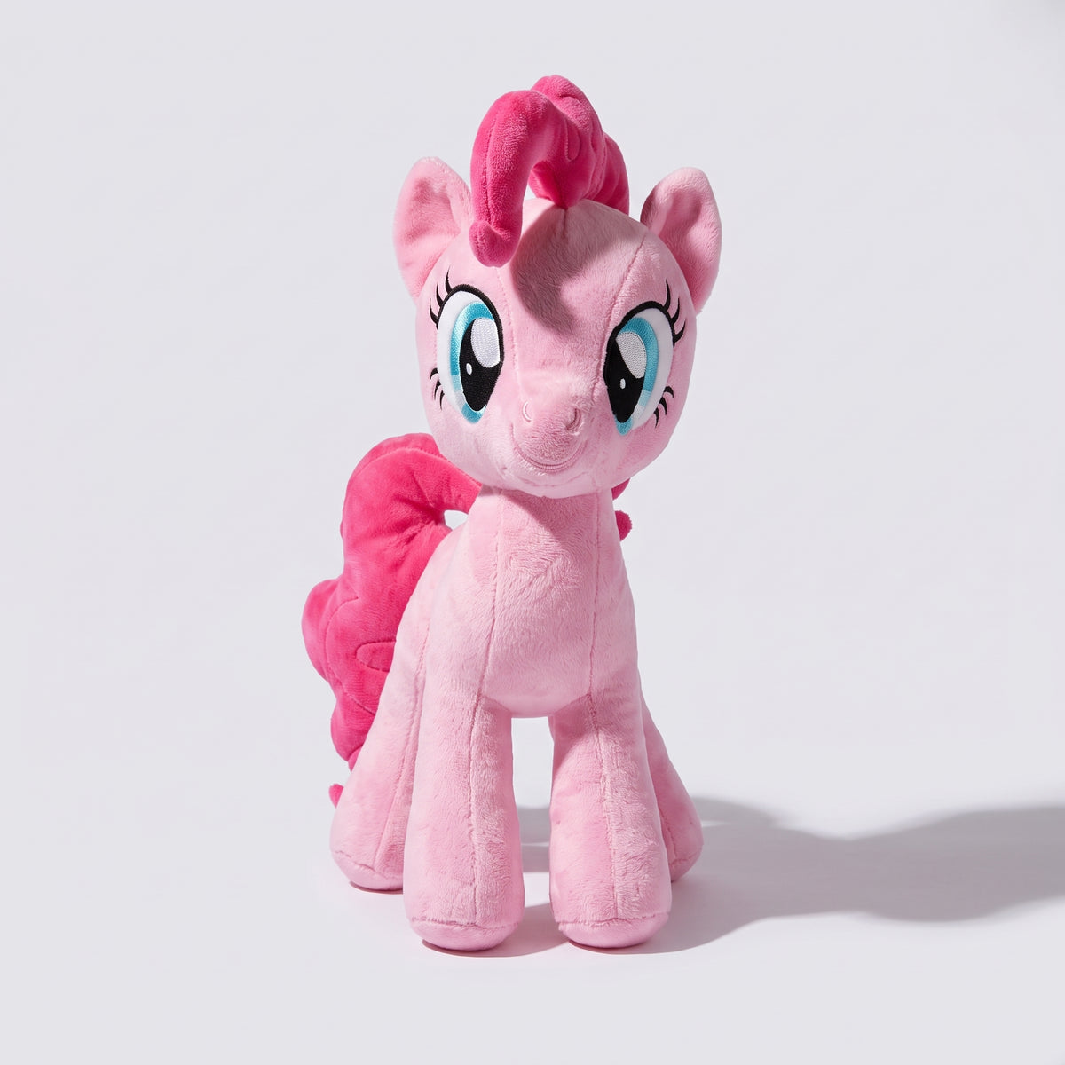 Plush Pony Toy – Curly-Maned Pony with Big Sparkly Eyes ( 11 INCH )