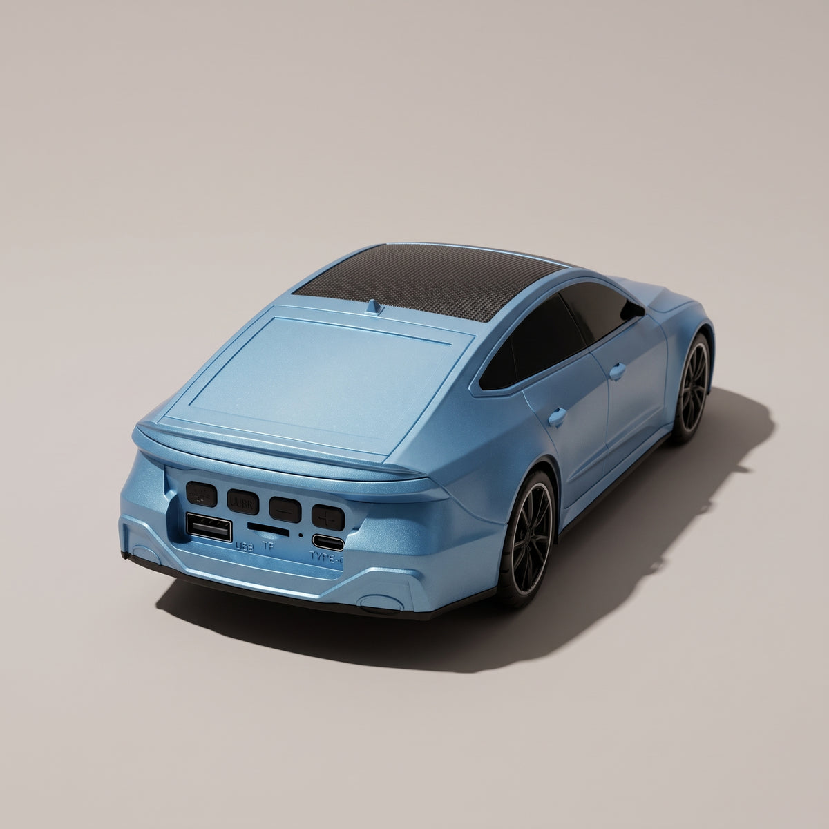 Sports Car Bluetooth Speaker – Solar Charging, USB & TF Card