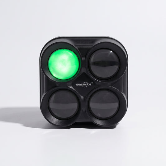 GREATNICE 3-Inch Portable Wireless Speaker with Flame Light