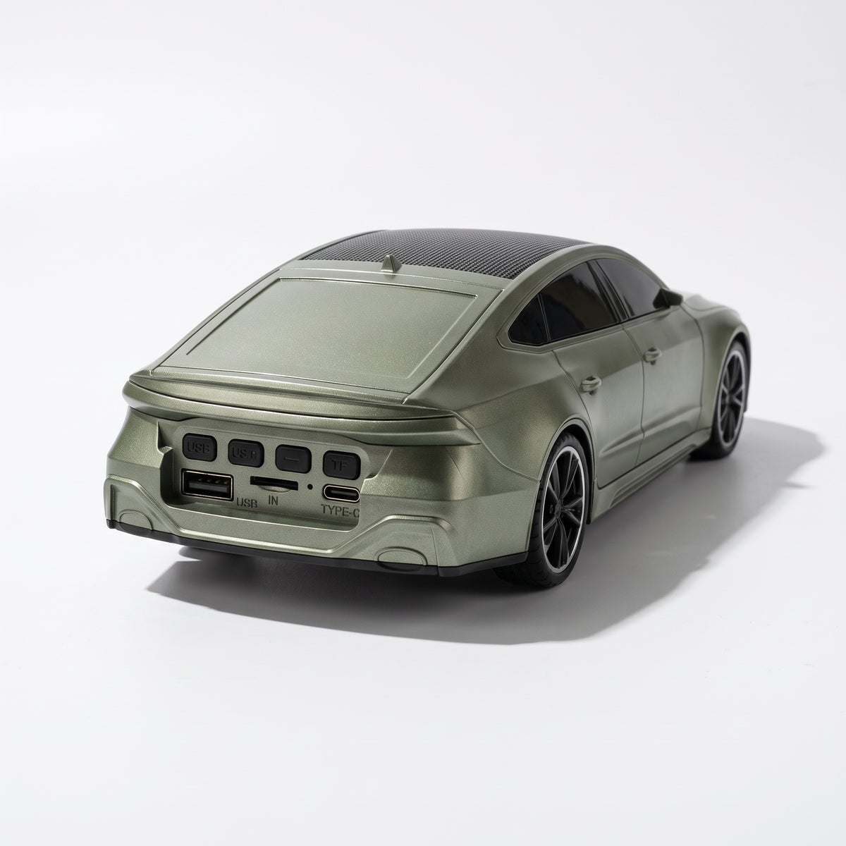 Sports Car Bluetooth Speaker – Solar Charging, USB & TF Card