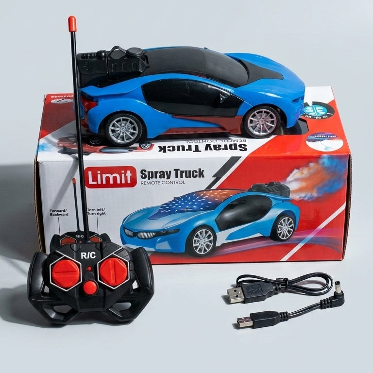 Limit Spray Truck – RC Sports Car with Fog Spray &amp; LED Lights