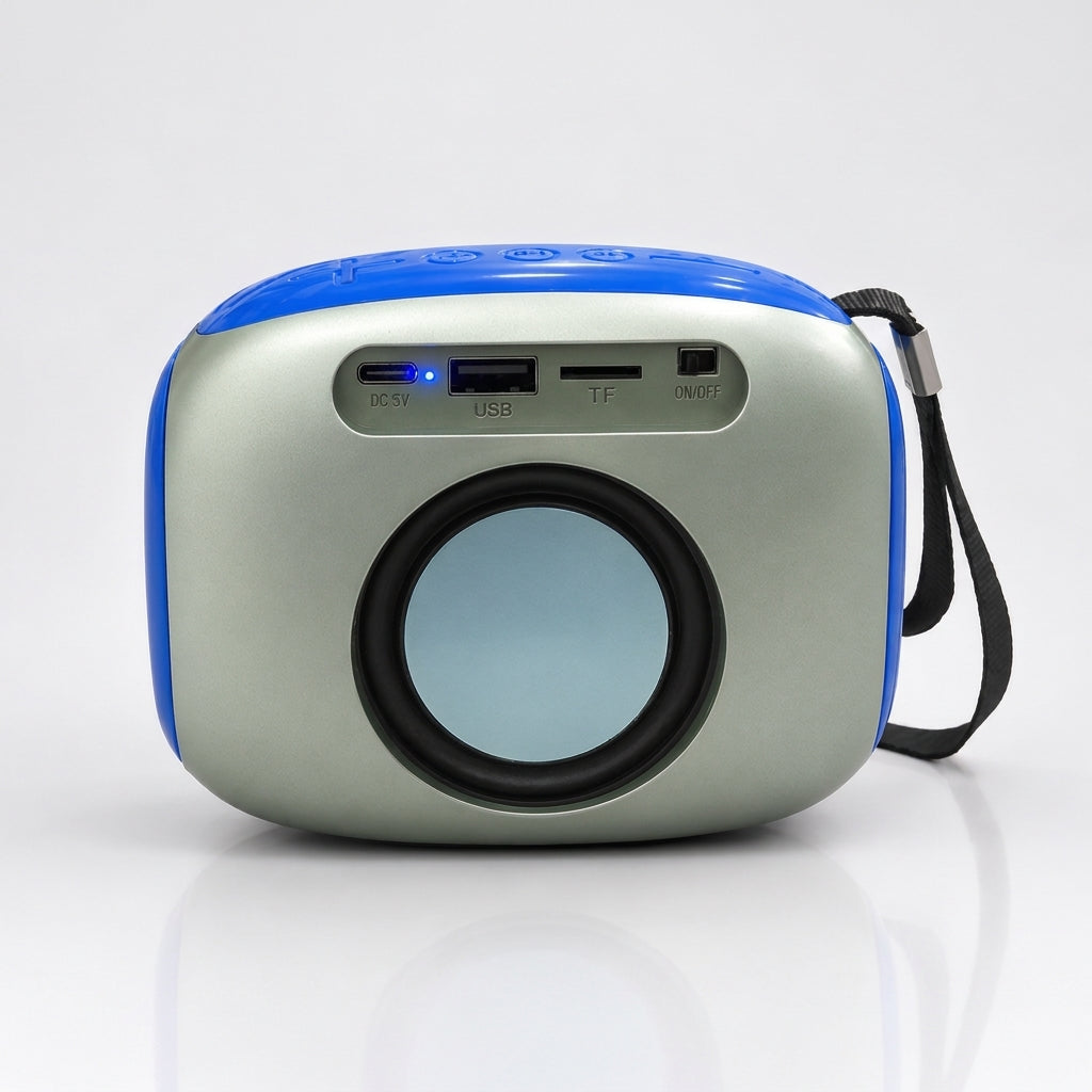 Portable RGB Bluetooth Speaker with Phone Stand
