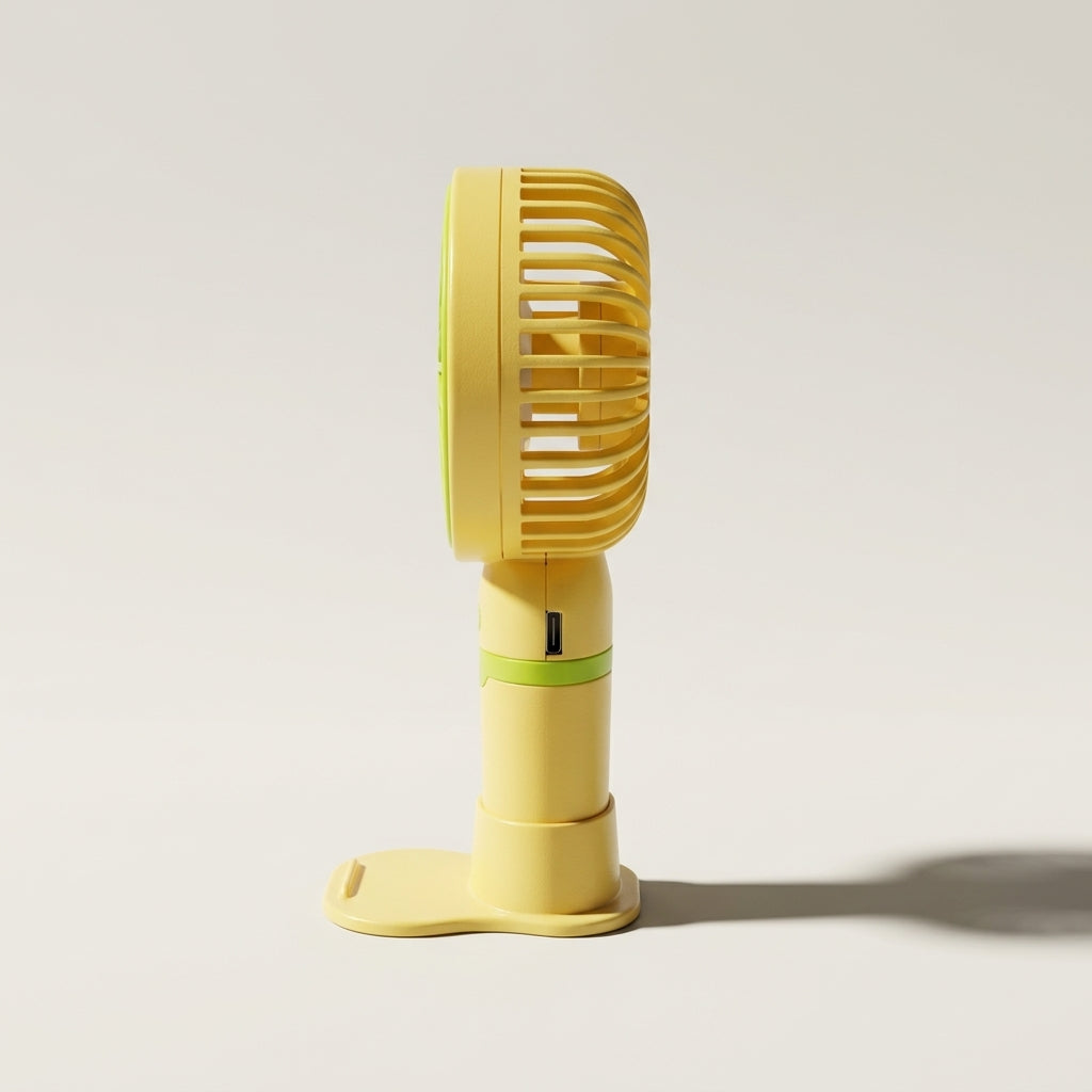 Mini Fan – USB Charging, Internal Battery, Portable