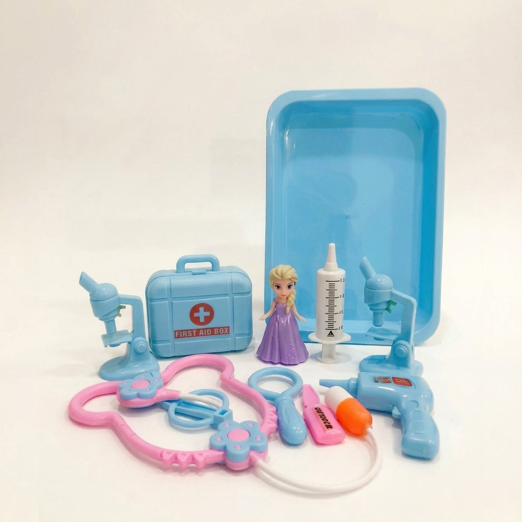 Medical Experts Doctor Play Set – Kids Pretend Doctor Kit with Doll