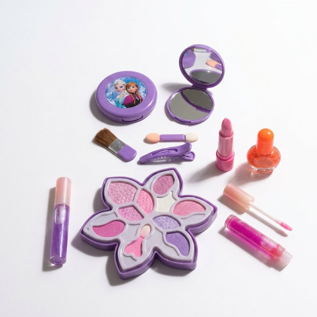 Frozen Themed Kids Makeup Set – Pretend Beauty Play Kit