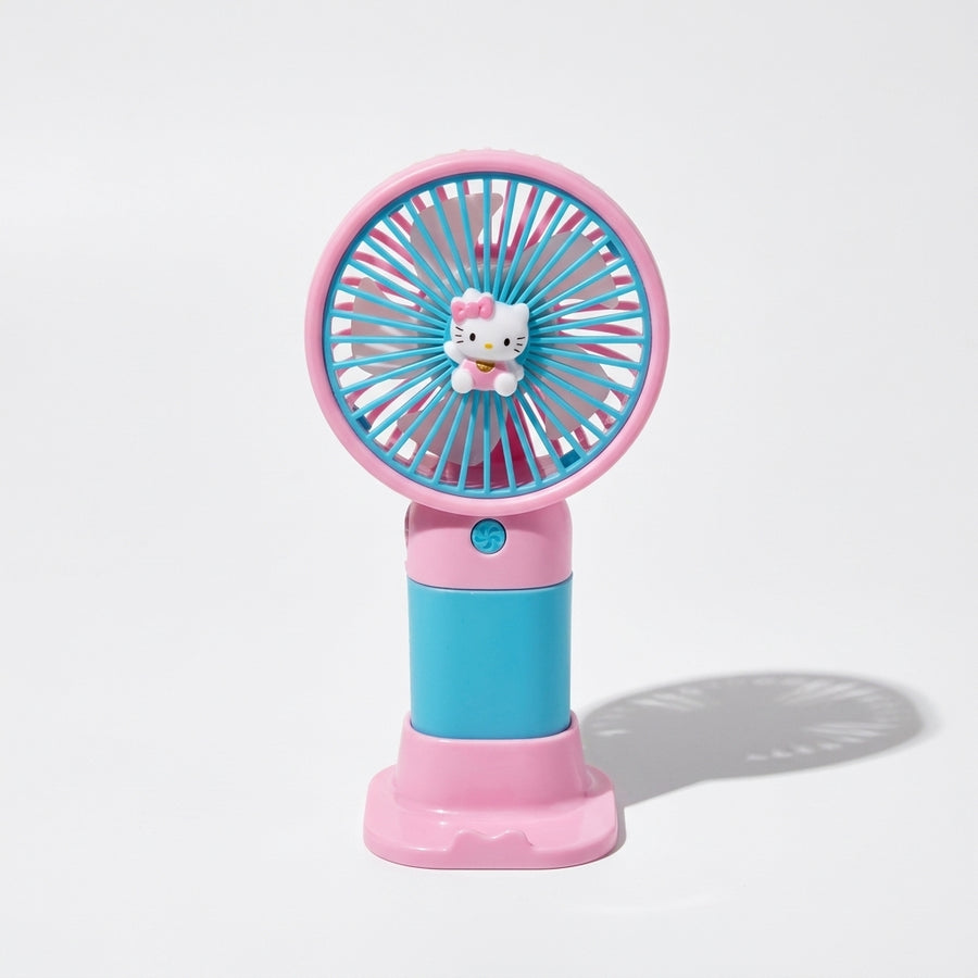 Mini Handheld Fan – Hello Kitty Edition, USB Rechargeable