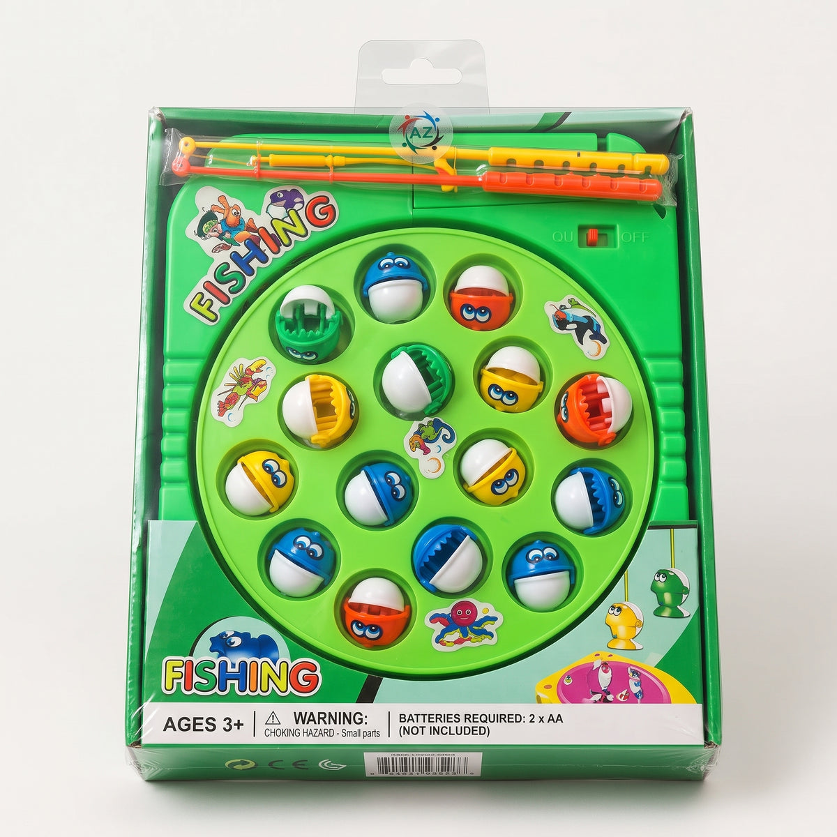 Fishing Game Toy – Rotating Fish Catch Board Game for Kids