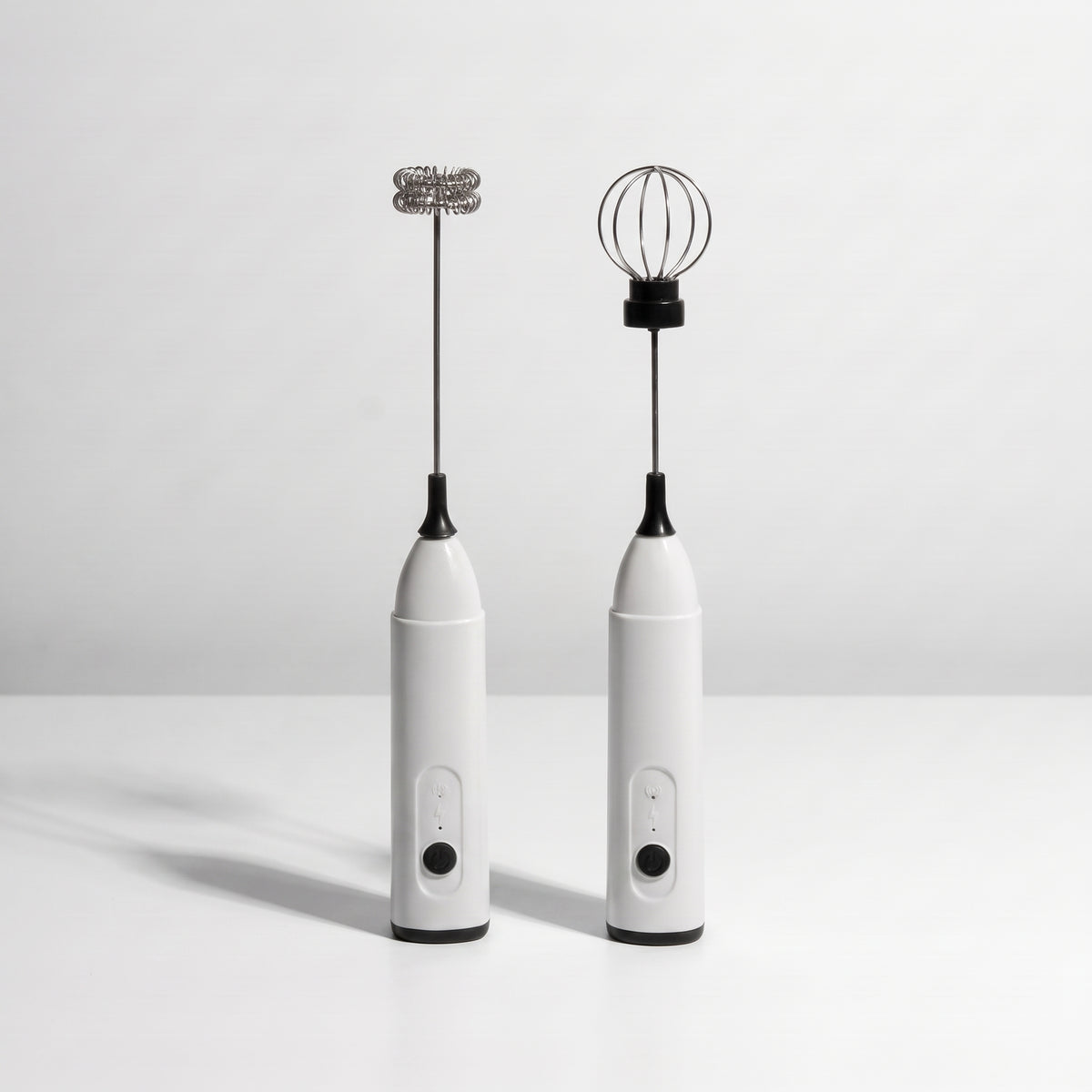 2-In-1 Rechargeable Electric Milk Frother & Drink Mixer