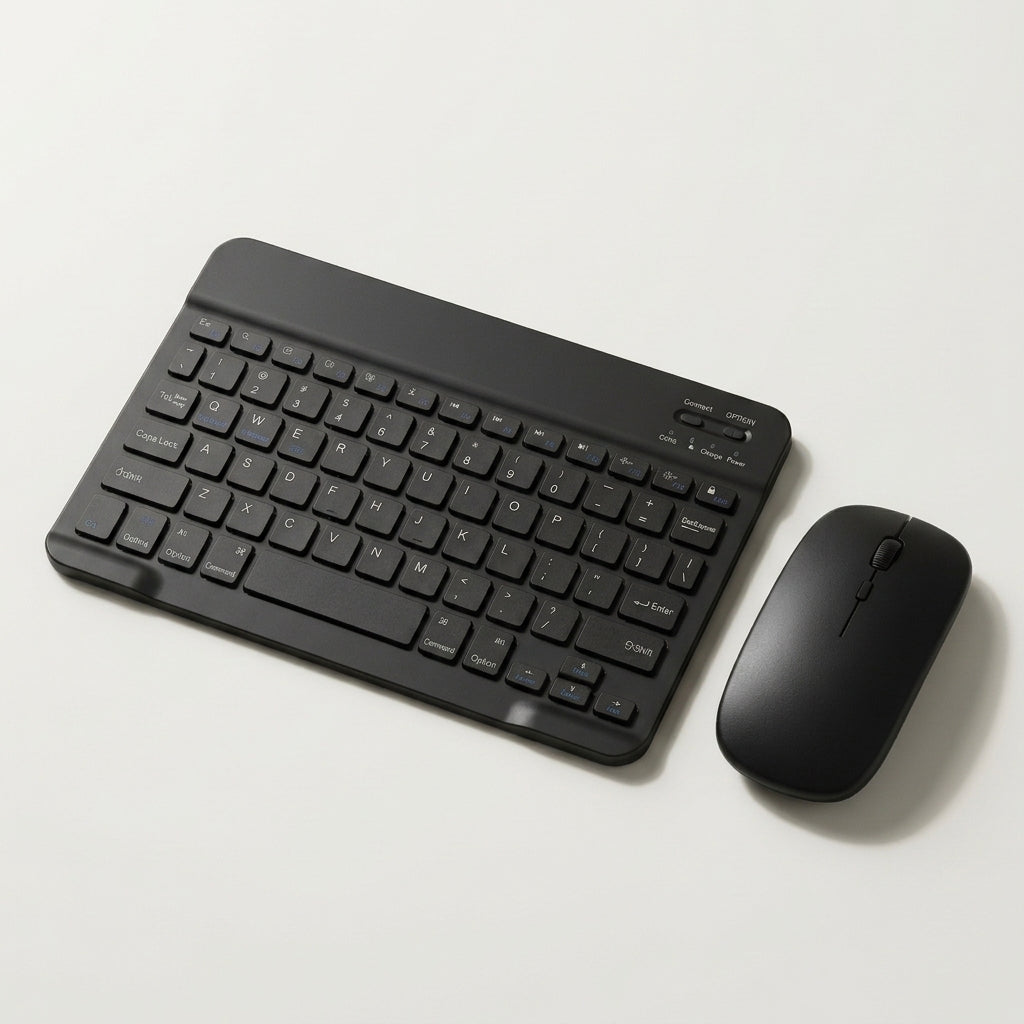 Wireless Bluetooth Keyboard & Mouse Combo – Rechargeable