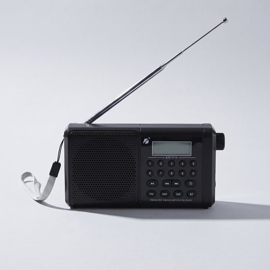Digital FM/MW/SW Radio – 3 Bands, MP3, Bluetooth