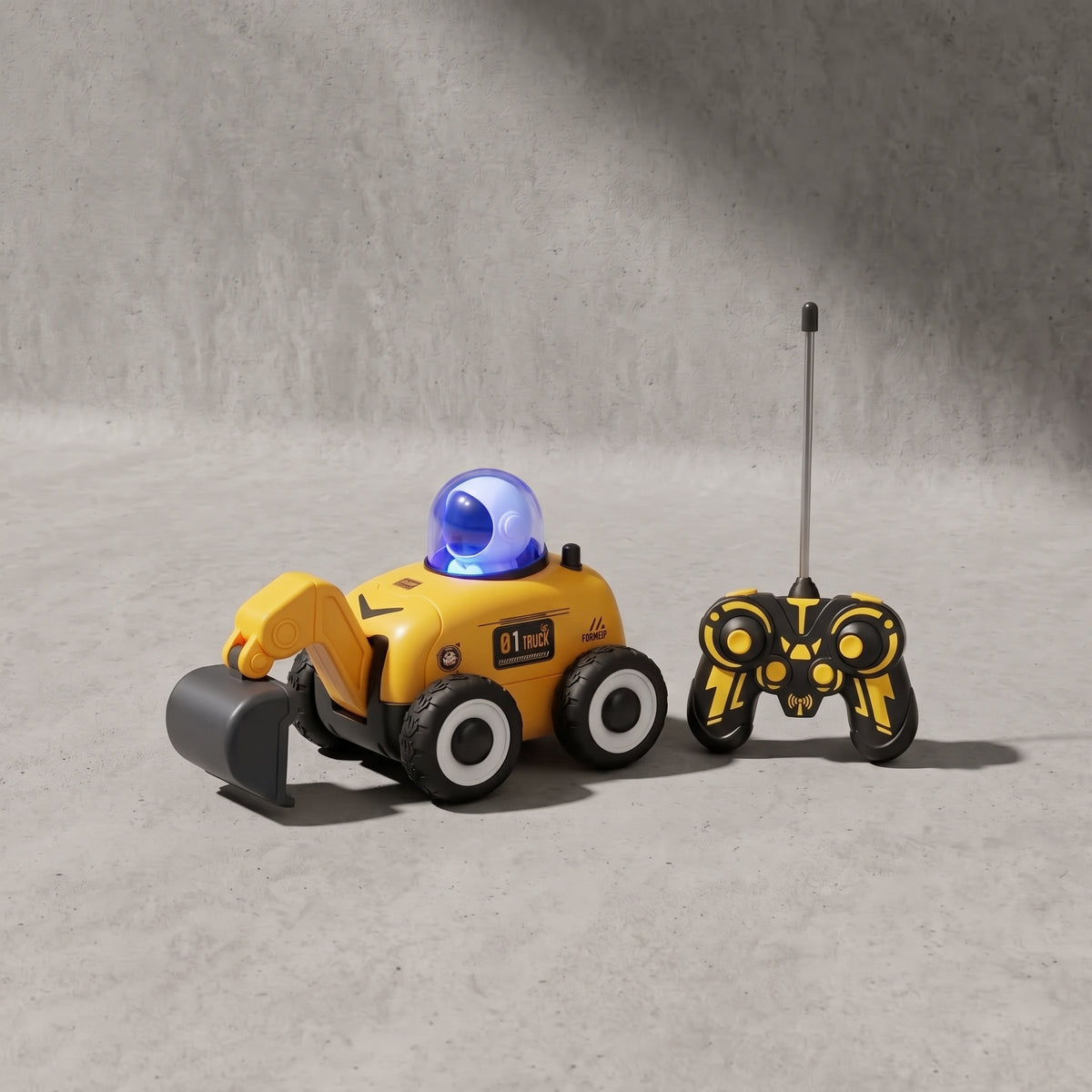 Space Building Team RC Truck – 01 Truck with Transparent Helmet Dome
