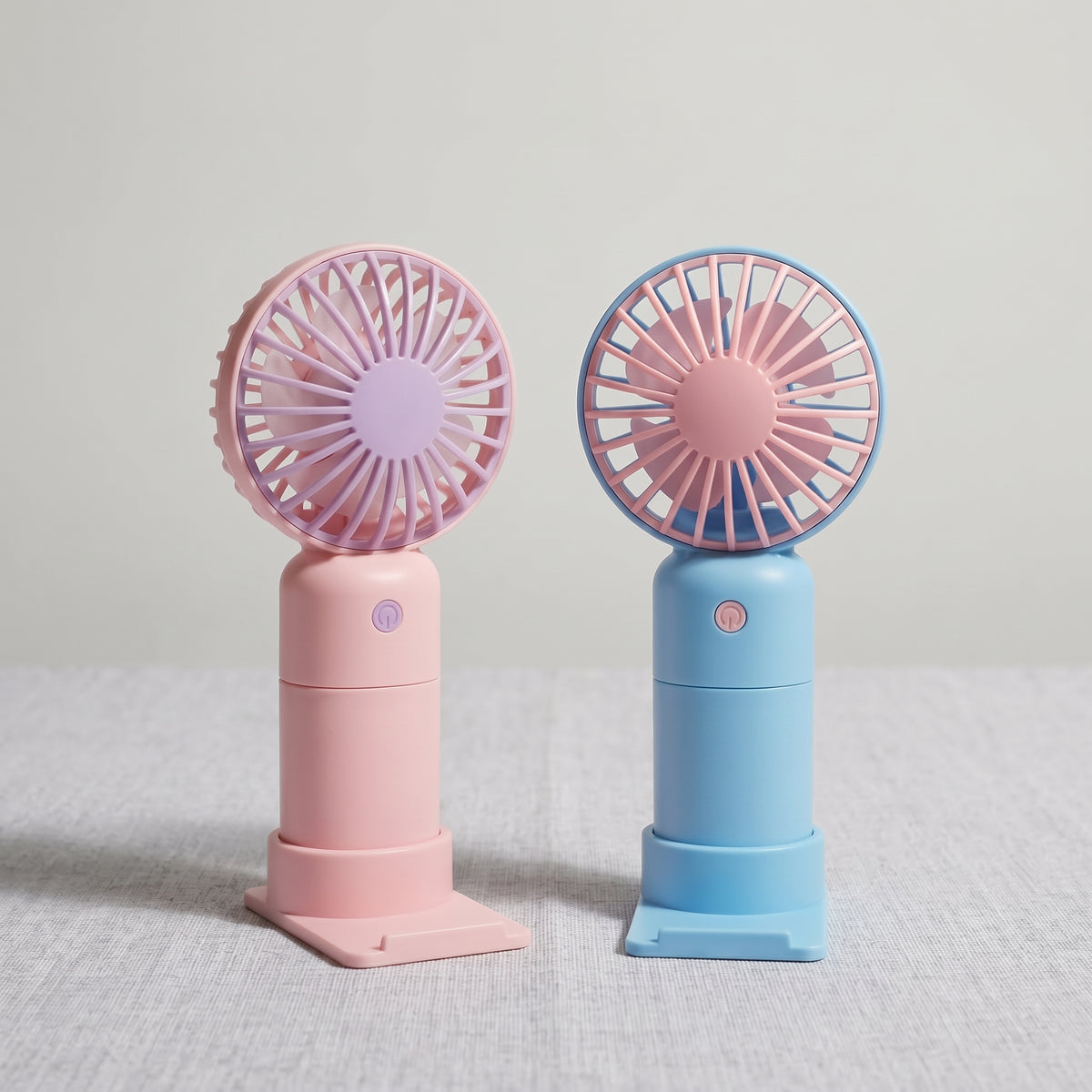 Hand/Desk Mini Fan – Built-in Battery, Portable ( Single Piece )