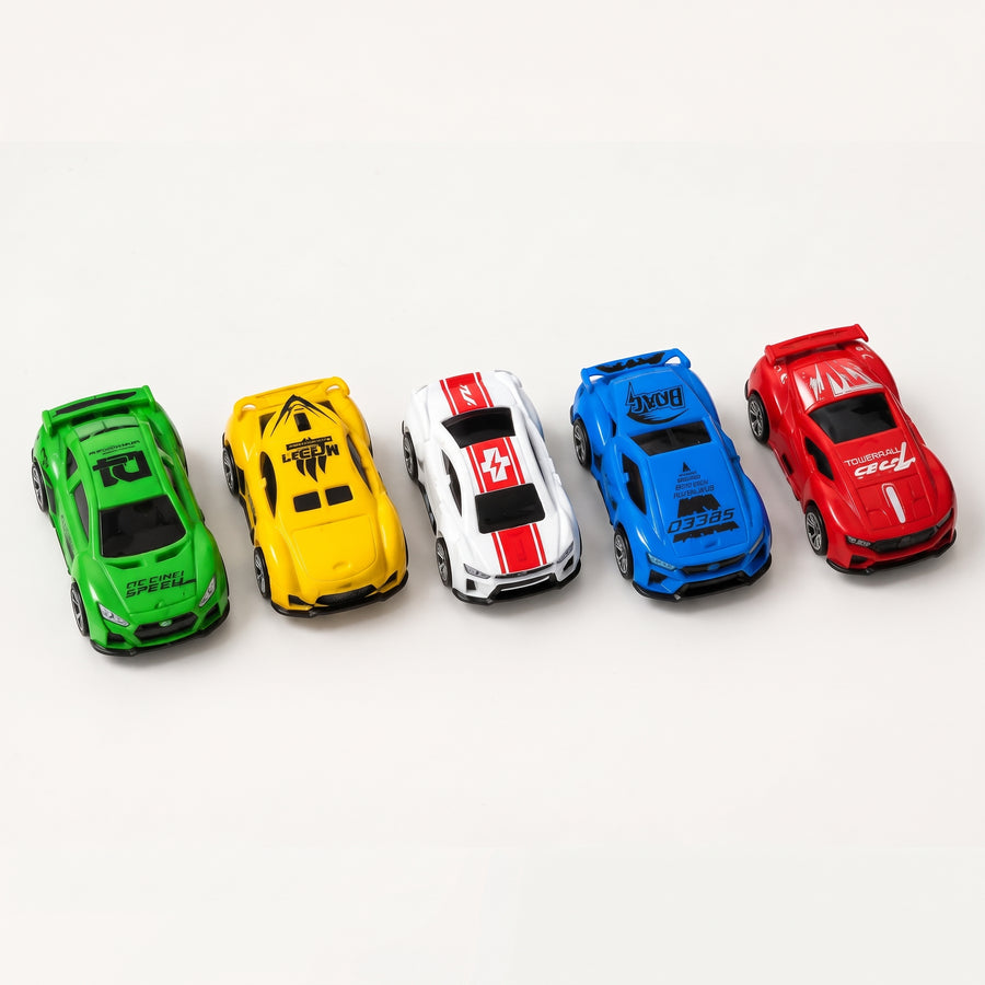 5-Piece Auto Super Power Racing Sports Car Toy Set