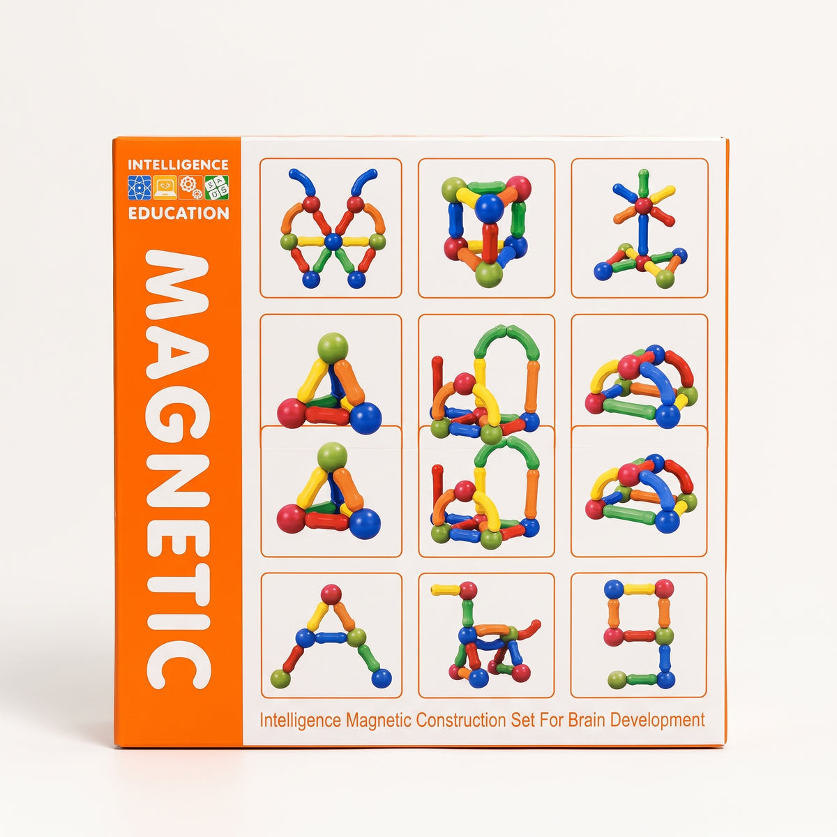 Magnetic Building Blocks – Intelligence Construction Set for Kids (25 PCs)
