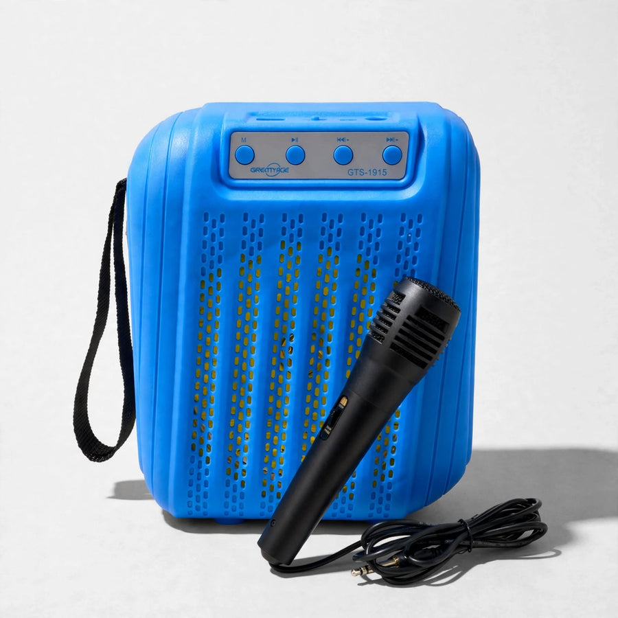 Portable Wireless Speaker with Microphone