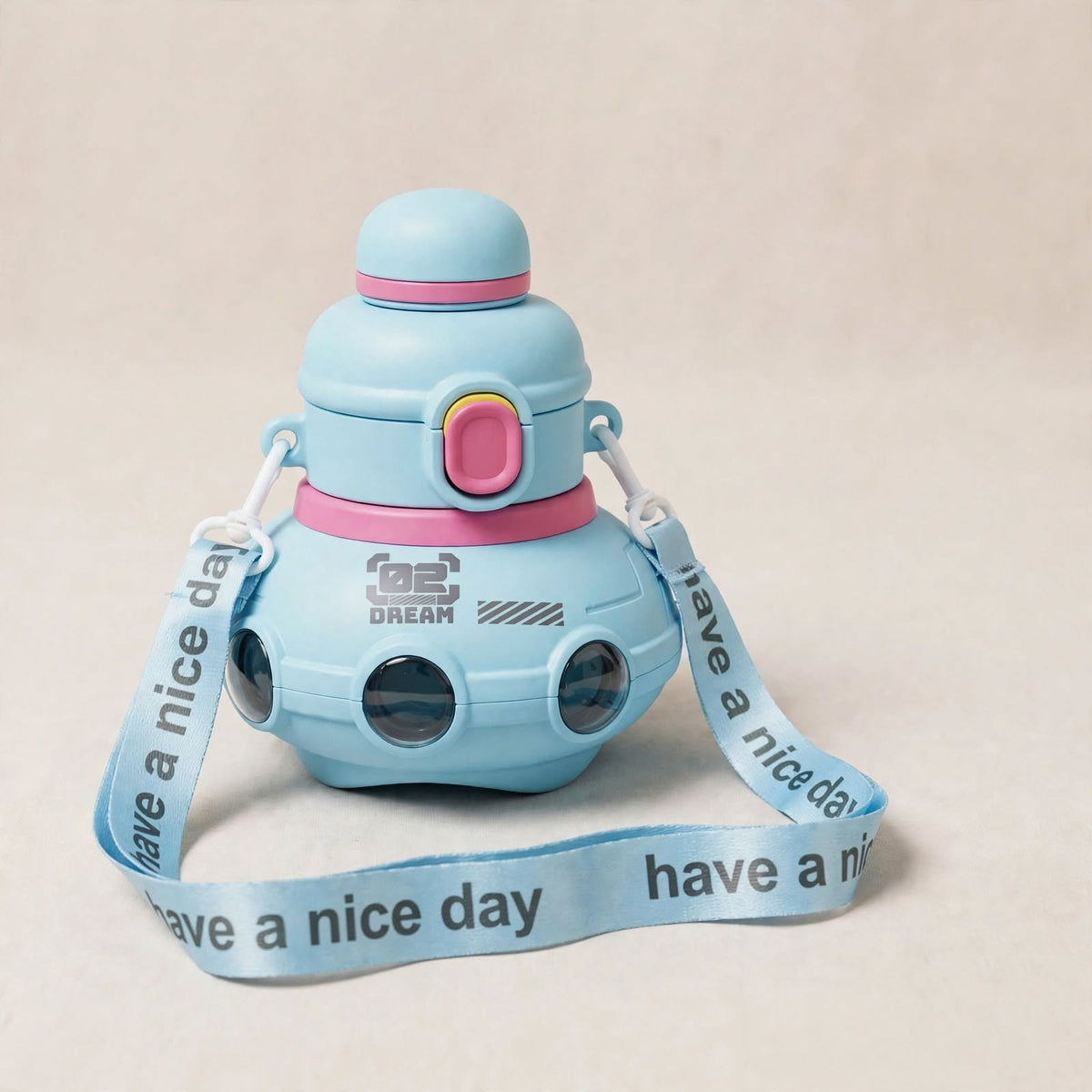 Spaceship Concept Kids Water Bottle