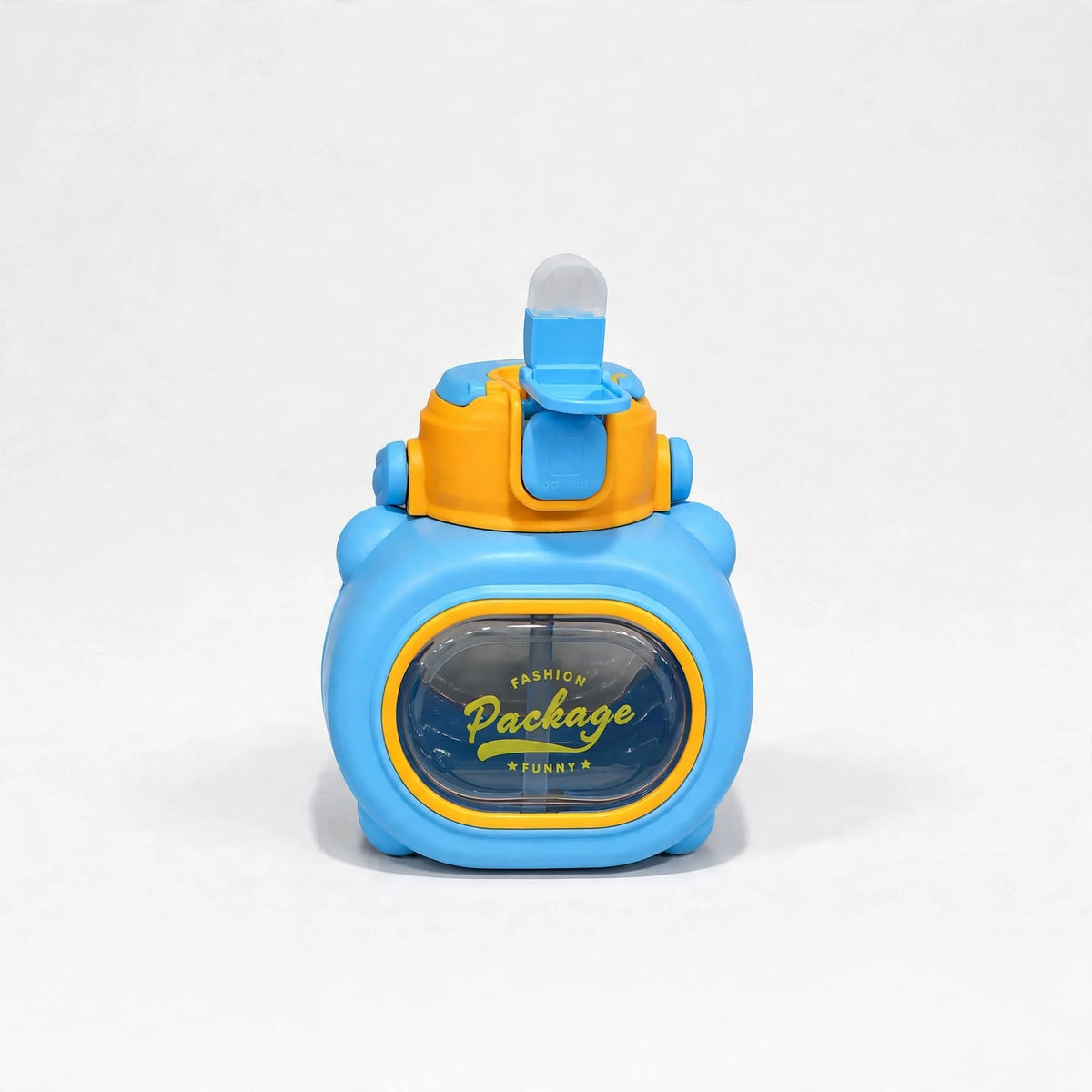 "Fashion Package Funny" Bear-Shaped Dual Drinking Water Bottle – 660ml