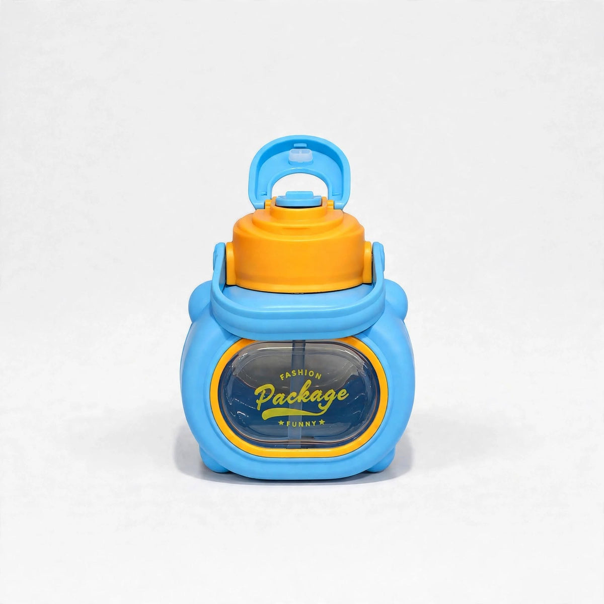 "Fashion Package Funny" Bear-Shaped Dual Drinking Water Bottle – 660ml