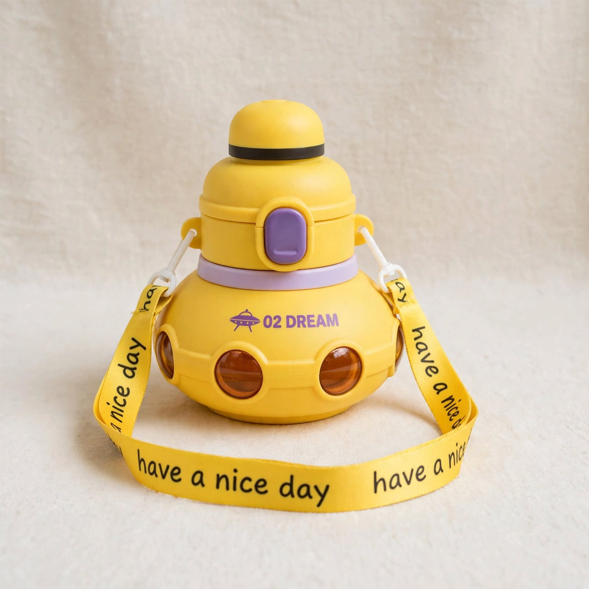 Spaceship Concept Kids Water Bottle
