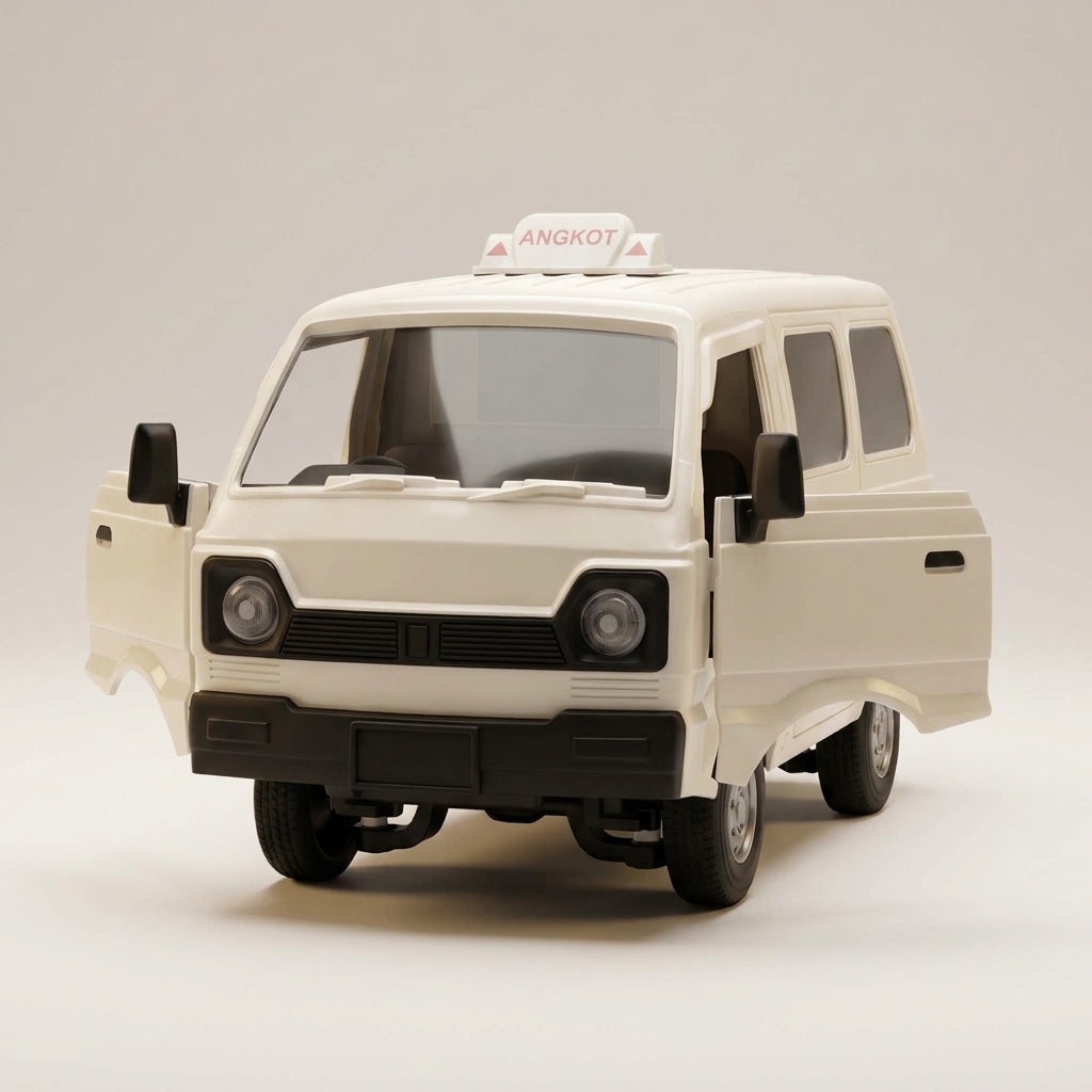 RC Angkot Mini Van – Remote Control Toy Vehicle