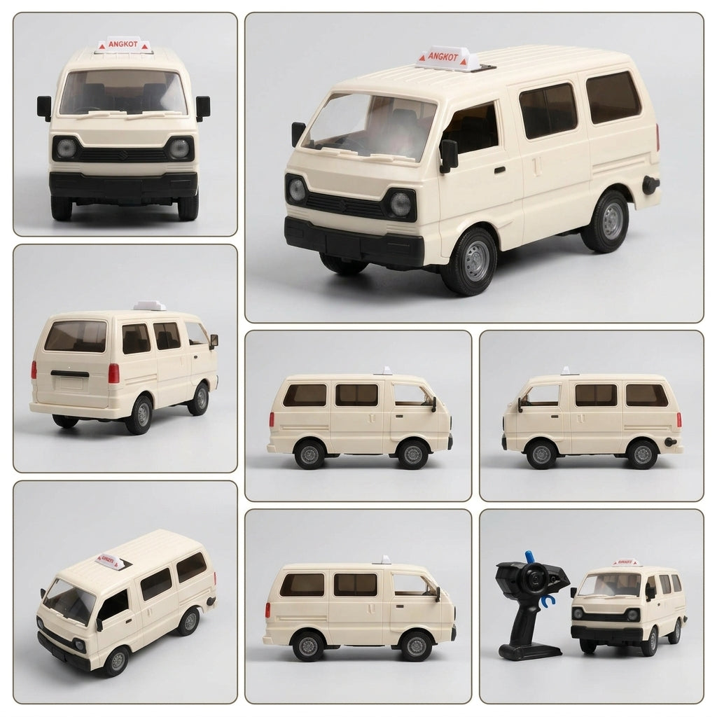 RC Angkot Mini Van – Remote Control Toy Vehicle