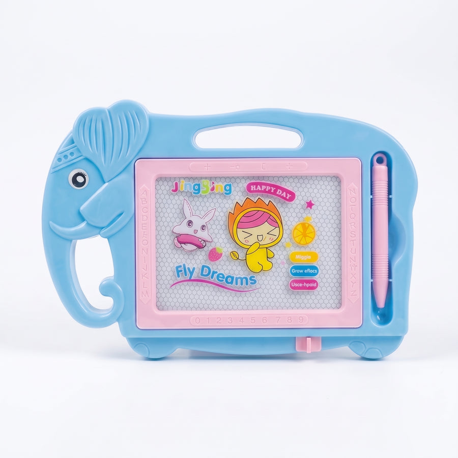 Elephant Drawing Board – Kids Doodle Pad with Handle