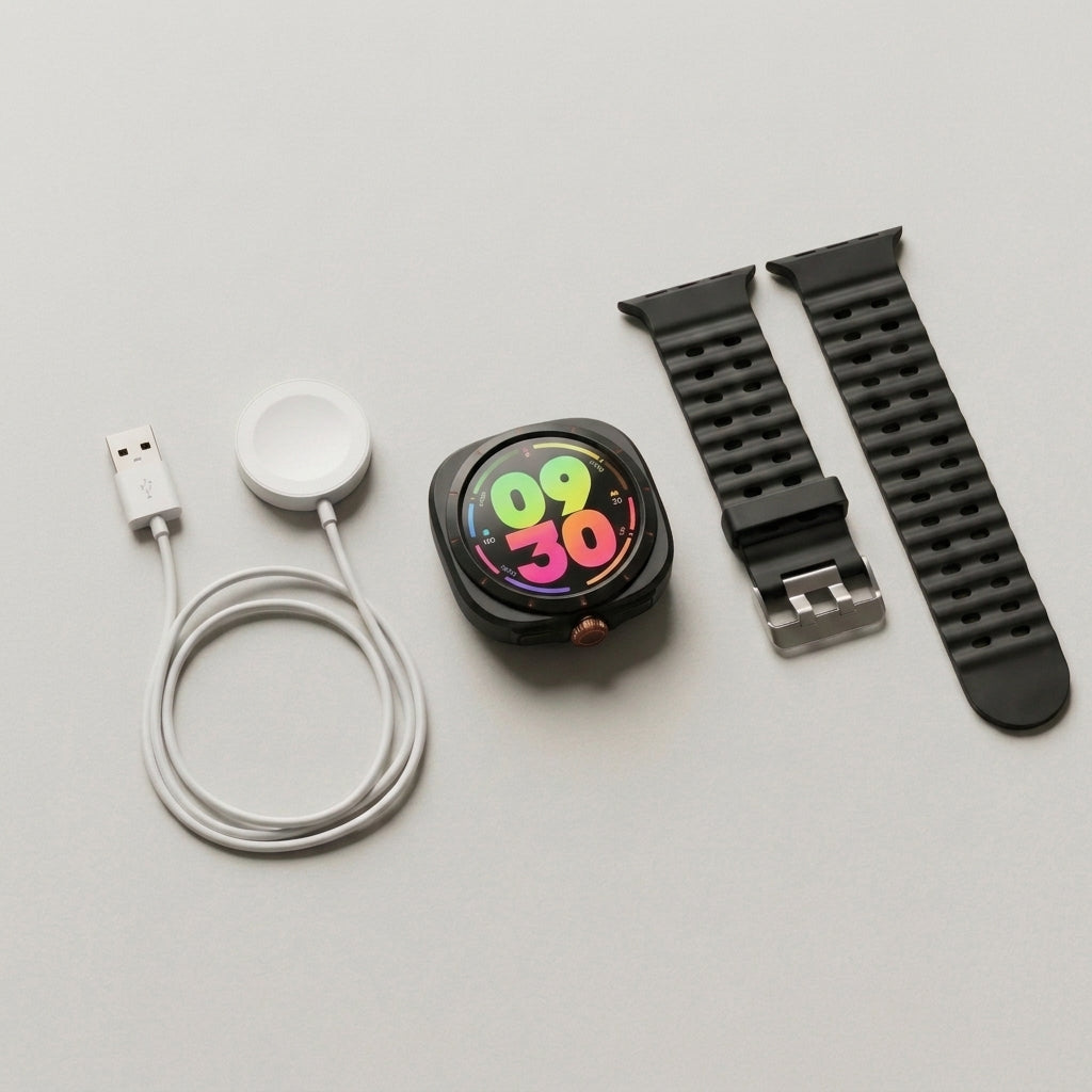 Ultra 3 Smart Watch – 49mm Metallic Case, 2.30" Infinite Display