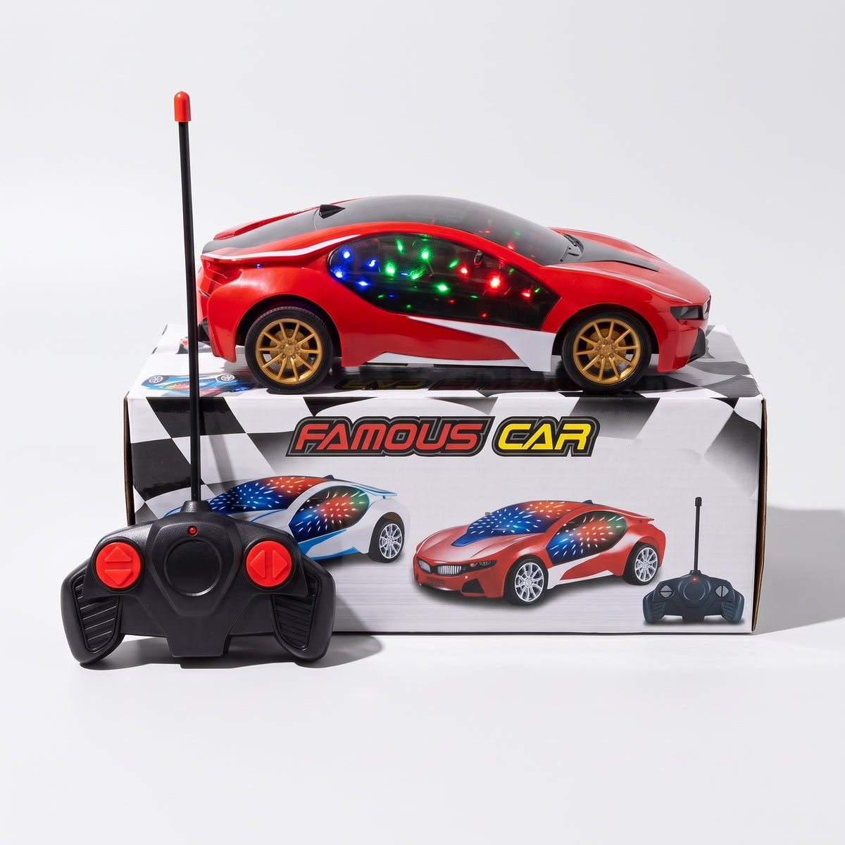 Famous Car – RC Sports Car with LED Lights