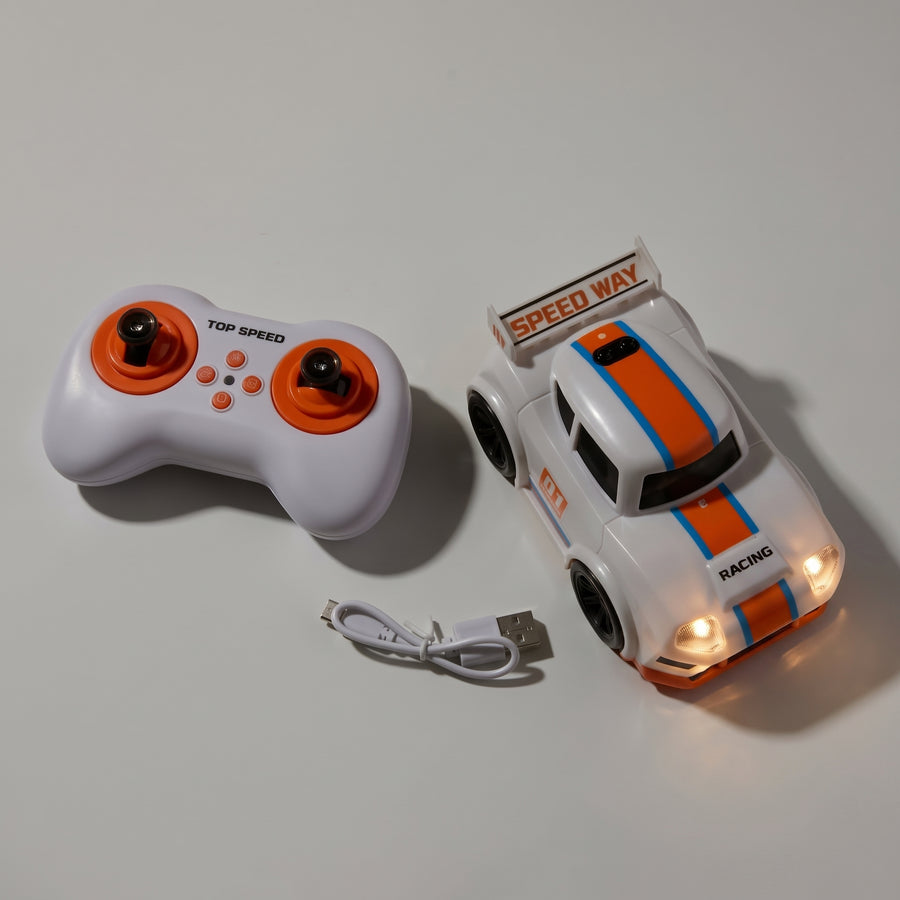 TOP SPEED RC Racing Car – Speed Way Drift Car with Follow Mode, Sensor Mode & LED Lights